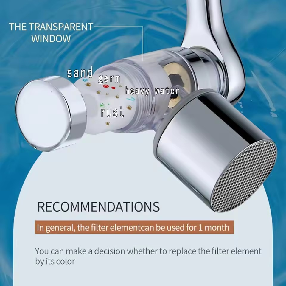 Filtreli Metal Üniversal Muslu - Basin Mixer Tap incelemesi ve fiyatı