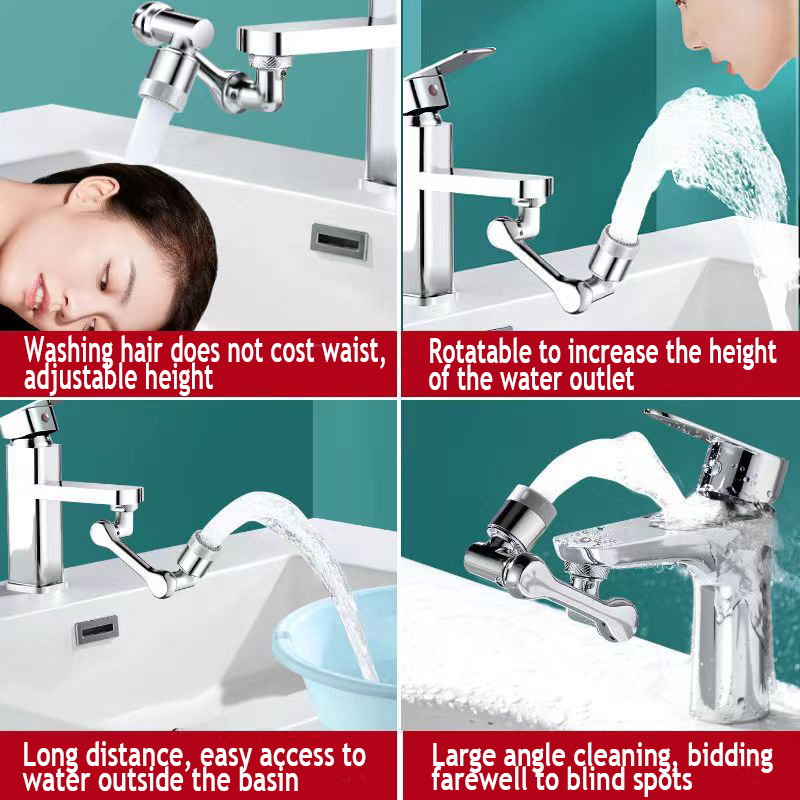 Evrensel 1080 ° Döndürülebilir - Basin Mixer Tap incelemesi ve fiyatı