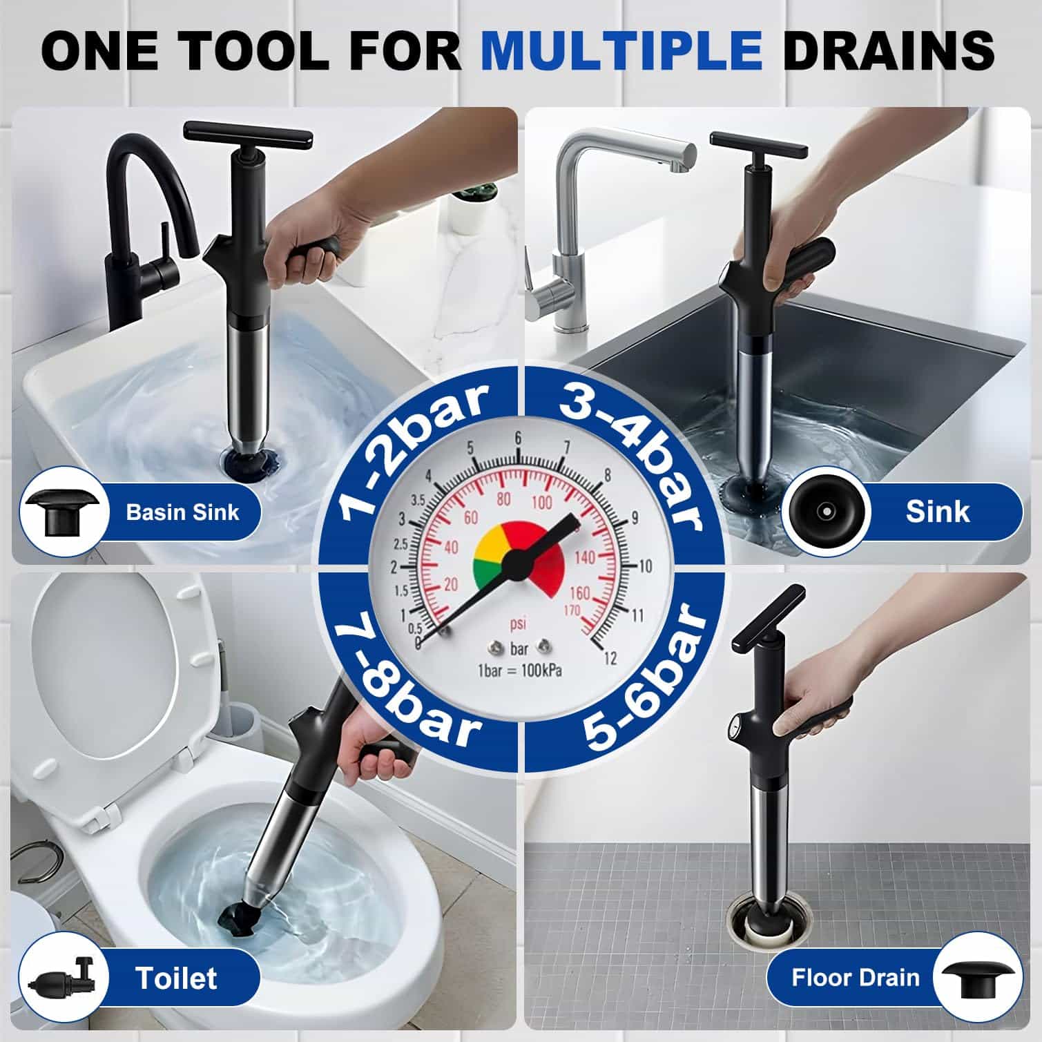 Tuvalet Tıkanıklık Giderici, Y - Plunger Toilet incelemesi ve fiyatı