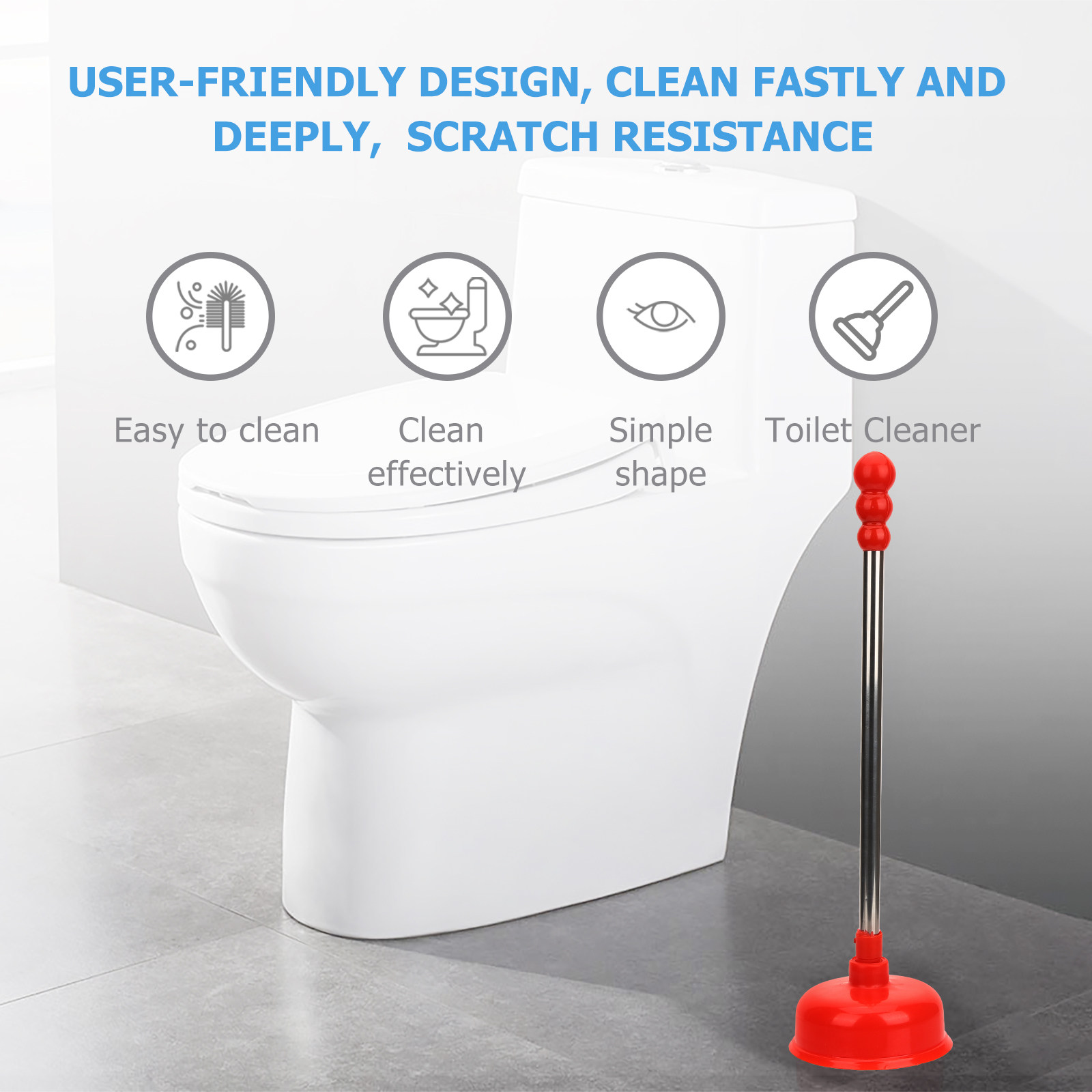 Hızlı Tıkanıklık Giderme İçin  - Plunger Toilet incelemesi ve fiyatı