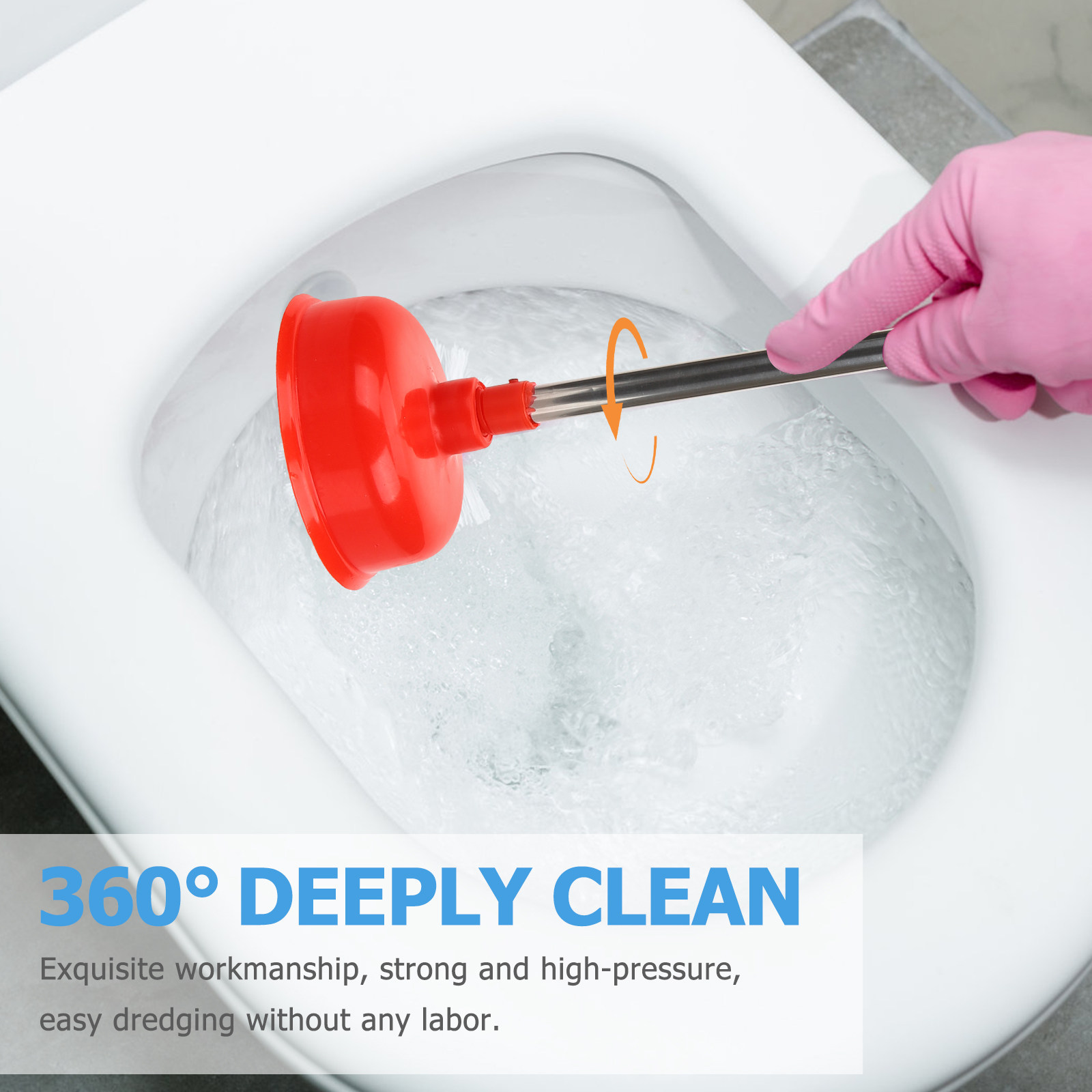 Hızlı Tıkanıklık Giderme İçin  - Plunger Toilet incelemesi ve fiyatı