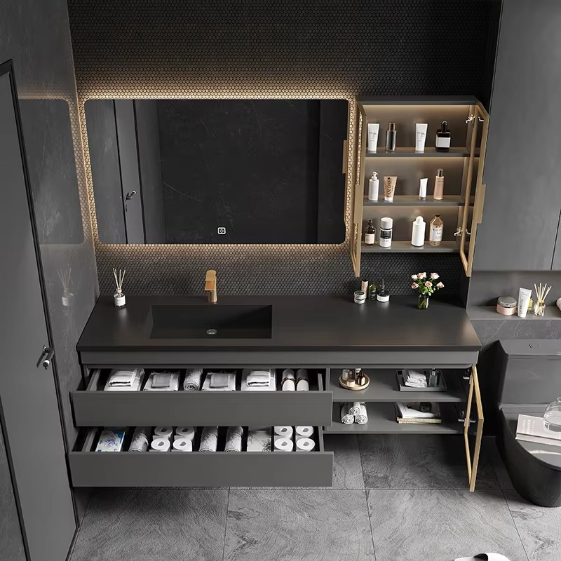 Klasik İskandinav Aydınlatmalı - Home Bathroom Vanity Combo incelemesi ve fiyatı